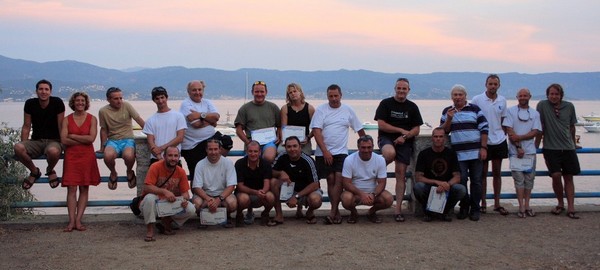 Les candidats et le jury